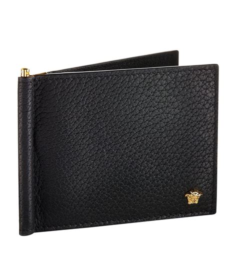 versace portemonnair|Versace leather wallet men.